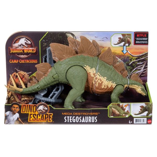 美泰兒 MATTEL 侏儸紀世界 終極破壞恐龍系列 Stegosaurus 