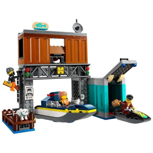 樂高 LEGO 60417 警察快艇和壞蛋藏身處 Police Speedboat and Crooks' Hideout 