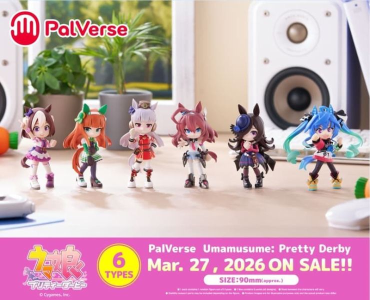 3-4月預購 BUSHIROAD 食玩盒玩 PalVerse 賽馬娘 第一彈 全6種 中盒6入 