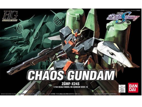 BANDAI HG 1/144 鋼彈SEED #19 混沌鋼彈 渾沌鋼彈 