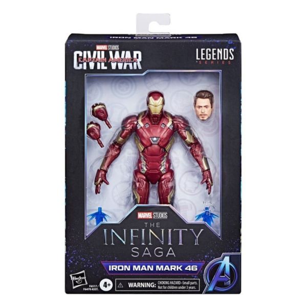 HASBRO 孩之寶 漫威復仇者聯盟 6吋傳奇人物 - Infinity Saga 精選-MARK 46 