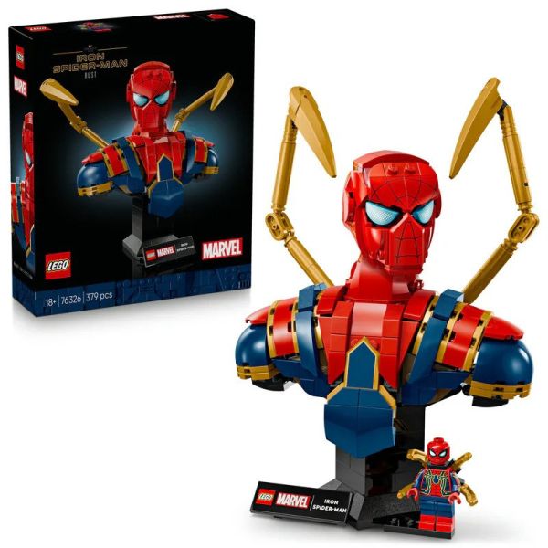 樂高 LEGO 76326 鋼鐵蜘蛛人半身像 