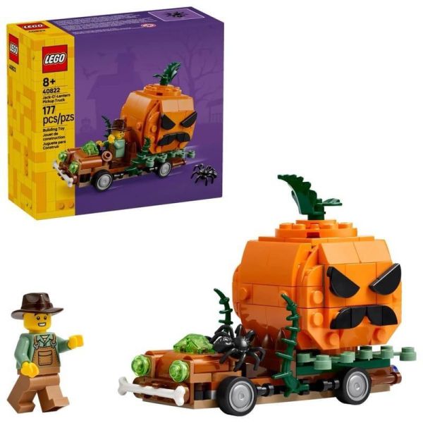 8月預購 樂高 LEGO 40822 南瓜燈皮卡車 
