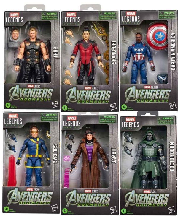 MARVEL LEGENDS 漫威6吋傳奇人物 - 復仇者聯盟5 末日崛起  一套6款 
