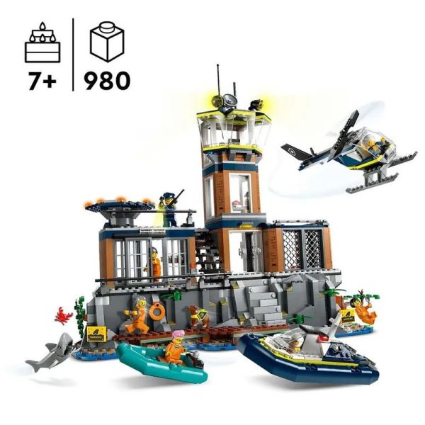 樂高 LEGO 60419 監獄島 Police Prison Island 