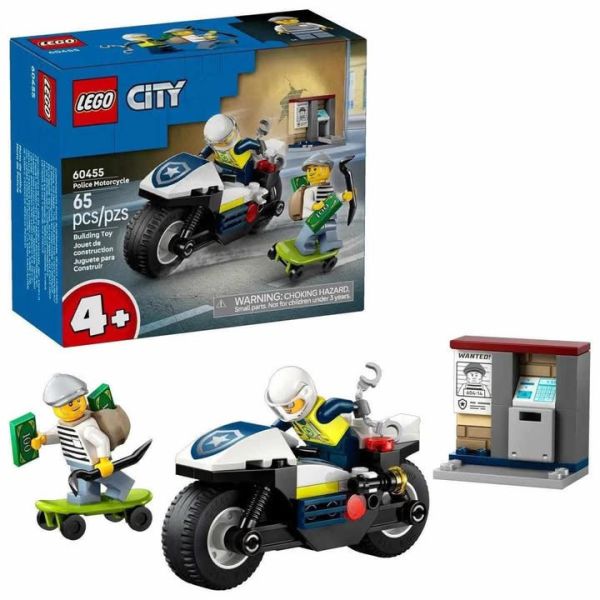樂高 LEGO 60455 警用摩托車追逐戰 