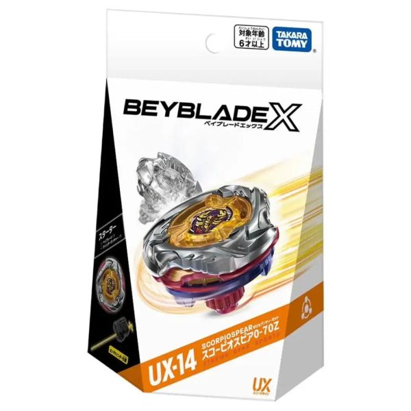 BEYBLADE X 戰鬥陀螺X UX-14 天蠍長矛0-70Z 