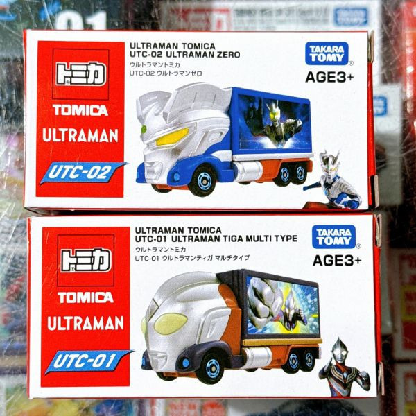 TOMICA 多美小汽車 超人力霸王貨車 迪卡 傑洛 