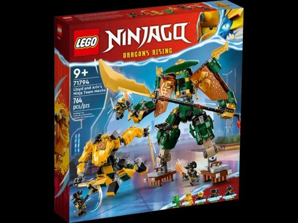 樂高 LEGO 71794 Ninjago 勞埃德與亞林的忍者小隊機械人 