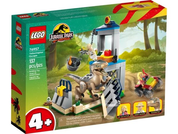 樂高 LEGO 76957 侏儸紀公園 Velociraptor Escape 