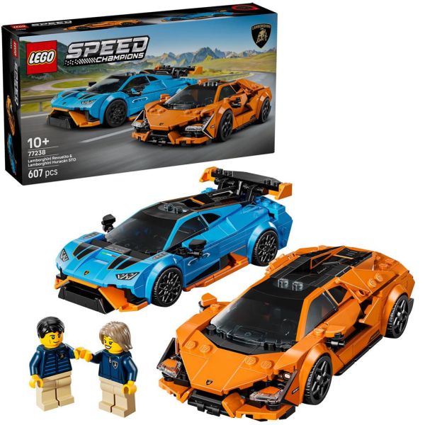 樂高 LEGO 77238 藍寶堅尼 Revuelto 和 Huracan STO 