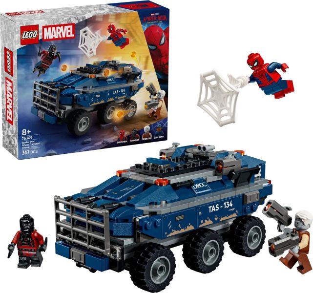 樂高 LEGO 76349 蜘蛛人囚車追逐戰 