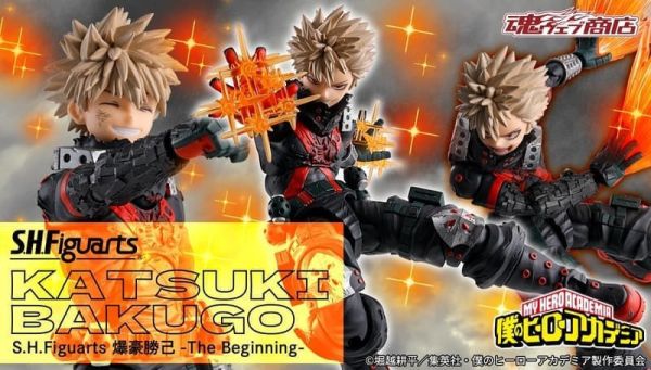 5-6月預購 魂商店 S.H.F SHF 我的英雄學院 爆豪勝己 The Beginning 