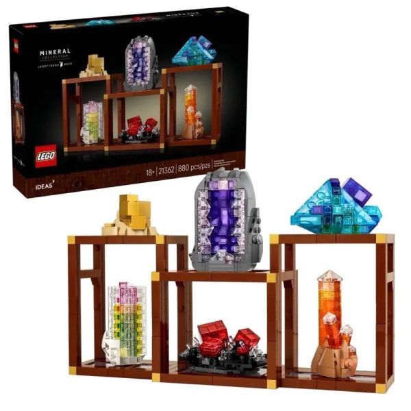 樂高 LEGO 21362 礦物集錦 Mineral Collection 樂高 IDEAS 