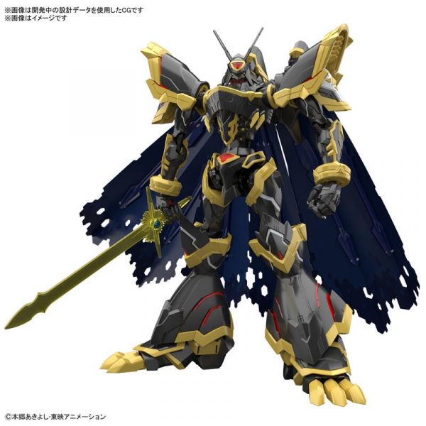 BANDAI 組裝模型 Figure-rise Standard  FRS 阿爾法獸 增幅版 數碼寶貝 