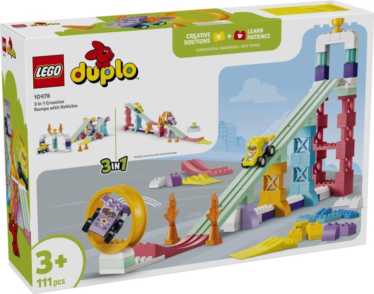 樂高 LEGO 10478 3 合 1 創意坡道與汽車套裝 