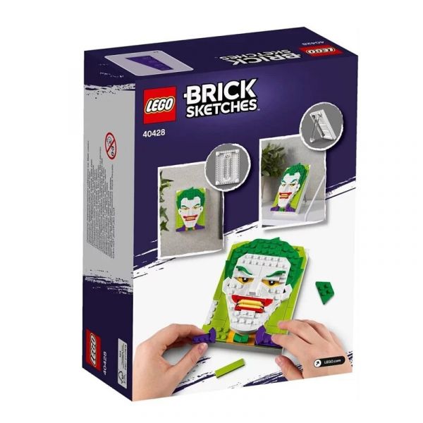 樂高 LEGO 40428 Brick Sketches系列 Joker 小丑 