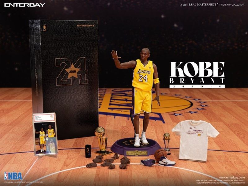 預購 ENTERBAY : 1/6 NBA系列 Kobe Bryant 柯比·布萊恩 242010限量版 