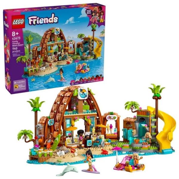 樂高 LEGO 42673 家庭假期海灘度假村 