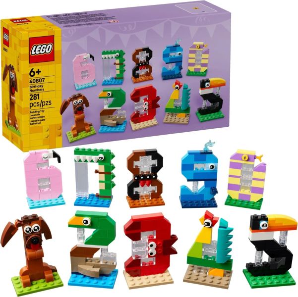 樂高 LEGO 40807 生日數字 