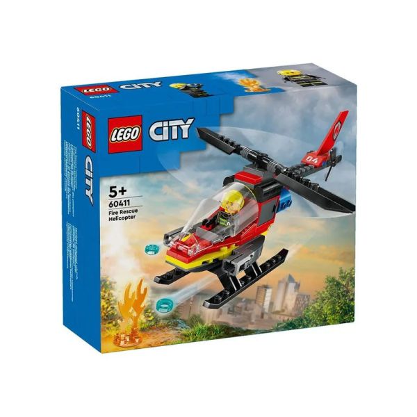 樂高 LEGO 60411 消防救援直升機 Fire Rescue Helicopter 