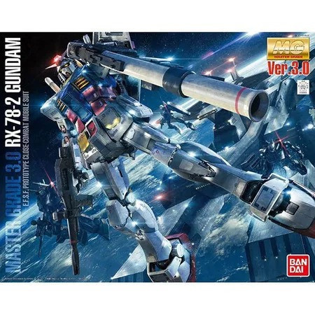 BANDAI MG 1/100 機動戰士 鋼彈 RX-78-2 鋼彈 Ver.3.0 