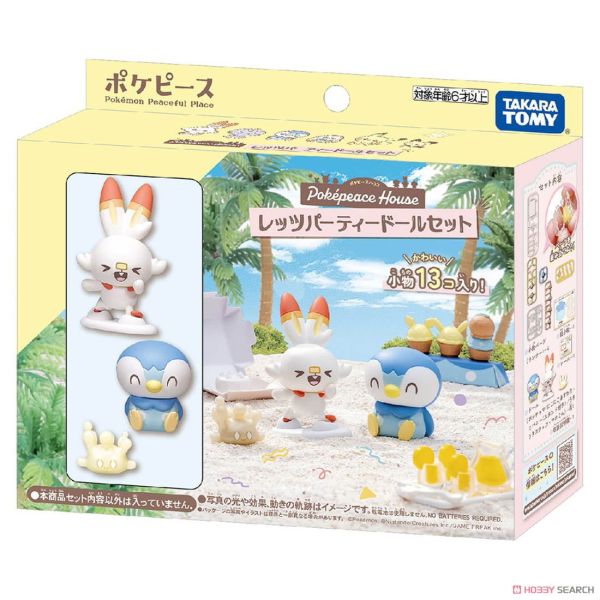 Pokemon 寶可夢 pokepeace 娃娃屋 派對花園人偶組 