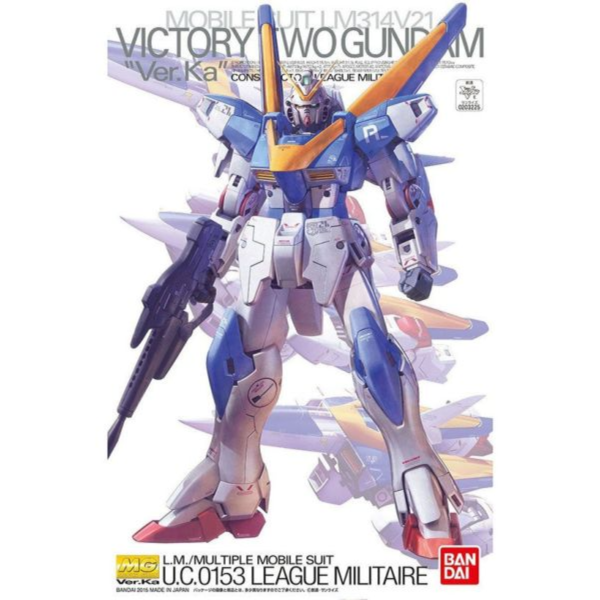 BANDAI 組裝模型 MG 1/100 V2鋼彈 Ver.Ka 