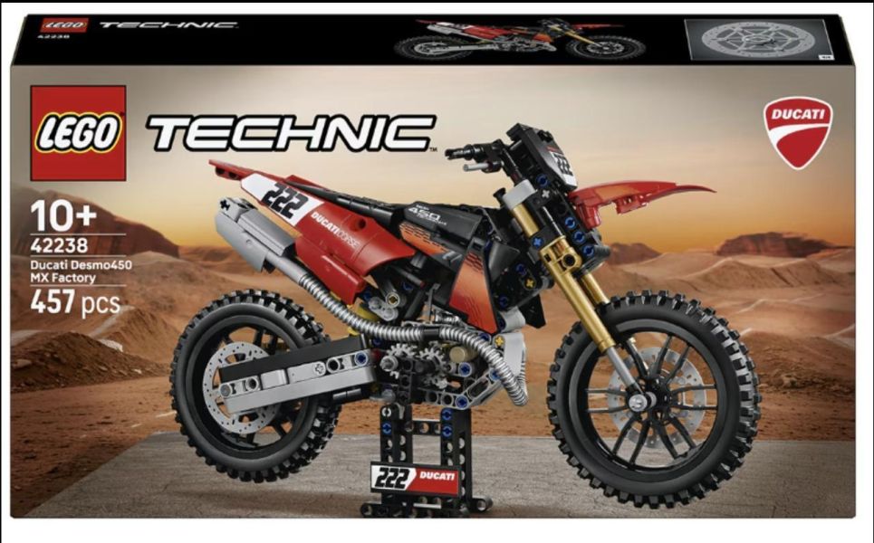 8月預購 樂高 LEGO Technic 42238 Ducati Desmo450 MX Factory 