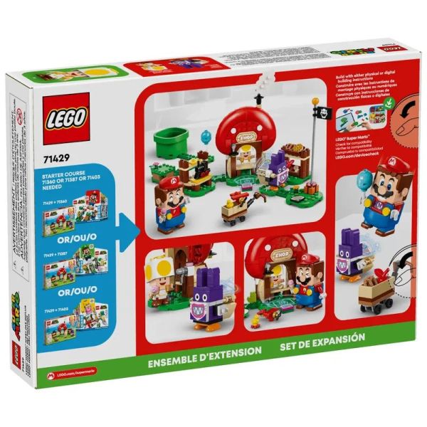 樂高 LEGO 71429 偷天兔和奇諾比奧商店 Nabbit at Toad's Shop Expansion Set 