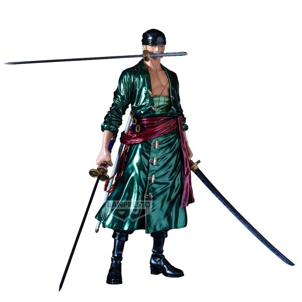 1-2月預購 景品 航海王 PREMIUM 羅羅亞·索隆 (金屬色) 