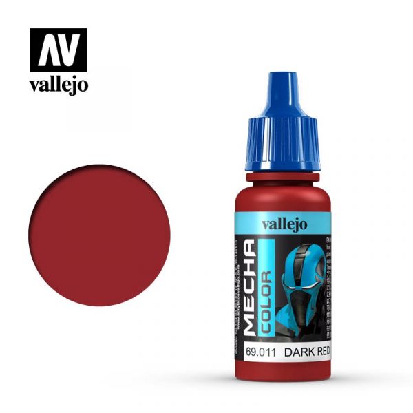 Acrylicos Vallejo 69011 - 深紅色  AV水漆 