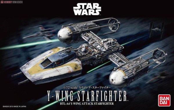 BANDAI 1/72 星際大戰 Y-Wing Starfighter Y翼戰機 