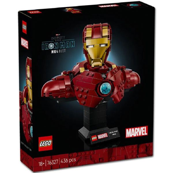樂高 LEGO 76327 鋼鐵人 MK4 半身像 