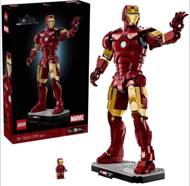 1月發售 樂高 LEGO 76344 鋼鐵人 Mark 3 典藏版 