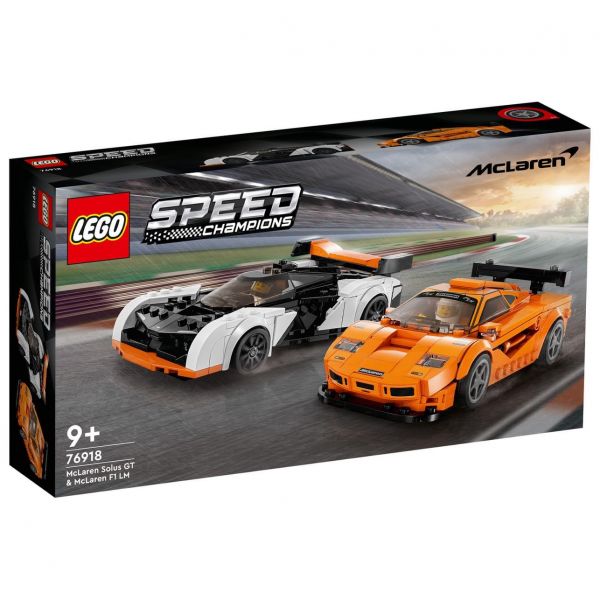 樂高 LEGO 76918 Speed Champions McLaren Solus GT 和 McLaren F1 LM 