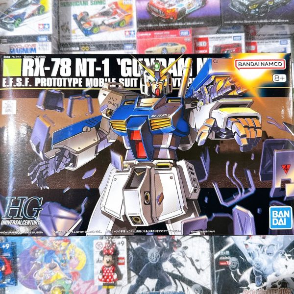 BANDAI 組裝模型 HGUC #047 1/144RX78 NT-1 