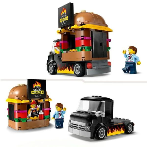 樂高 LEGO 60404 漢堡餐車 Burger Truck 