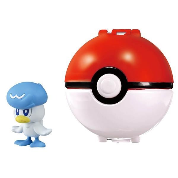 PokeDel-Z 寶可夢新決戰球-精靈球(潤水鴨)) 