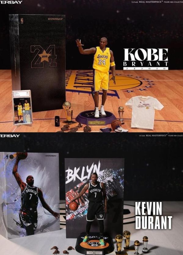 預購 ENTERBAY : 1/6 NBA系列 Kobe Bryant 柯比·布萊恩 242010限量版 