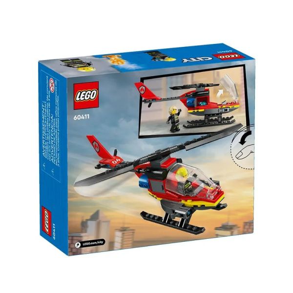 樂高 LEGO 60411 消防救援直升機 Fire Rescue Helicopter 
