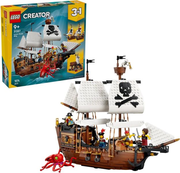 樂高 LEGO 31387 經典海盜船 