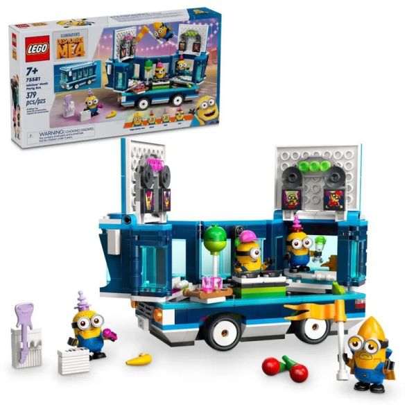 樂高 LEGO 75581 小小兵的音樂派對巴士 