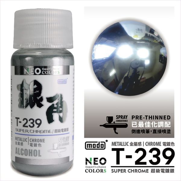modo摩多 T239 銀角 30ml 