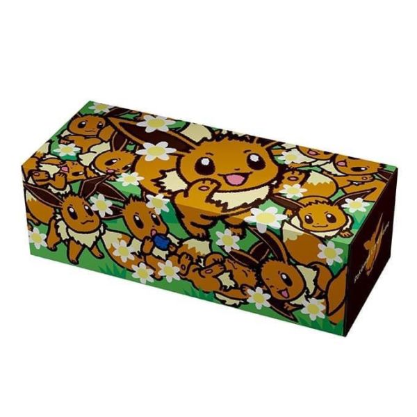 PTCG 寶可夢大型收納盒(紙質) 伊布+伊布卡盒 