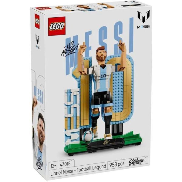 樂高 LEGO 43015 足壇傳奇組合 梅西 Editions Sports 