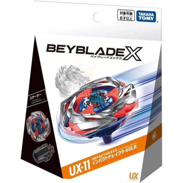 12月預購 BEYBLADE X 戰鬥陀螺 UX-11 衝擊龍神 豪華組 