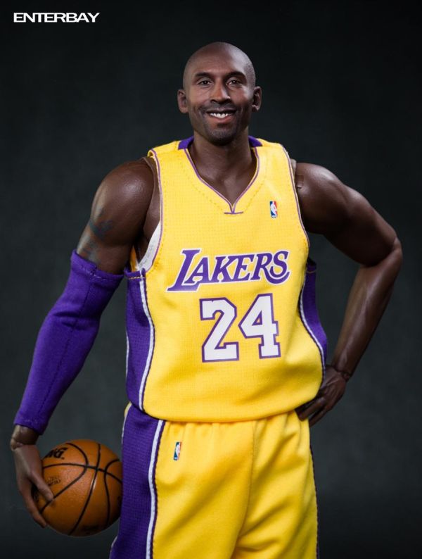 Q1預購 ENTERBAY 1/6  NBA系列 湖人隊 科比‧布萊恩特 可動人偶 (RM-1036) 雙人偶套裝版 