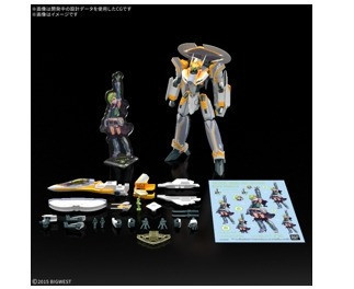 6-7月預購 HG 1/100 VF-31E 英雄式（查克 馬斯坦古座機）豪華套組 