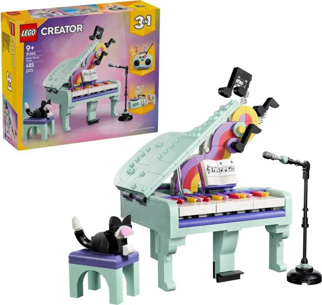 樂高 LEGO 31392 音樂裝飾鋼琴與貓咪 